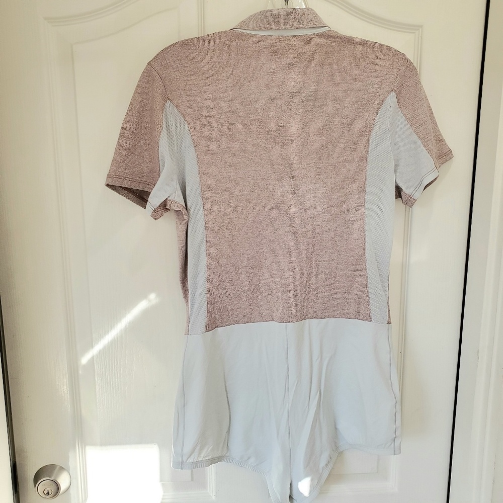 NWOT Outdoor Voices Players Polo Bodysuit Romper - Picture 6 of 8